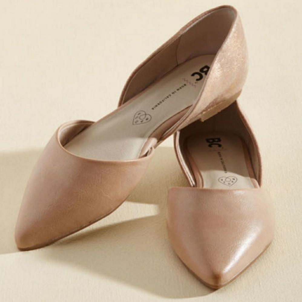 ModCloth D'Orsey Nude Flats